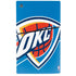 NBA Oklahoma City Thunder Large Logo PS5 Slim Disk Bundle Skin
