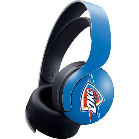 NBA Oklahoma City Thunder Large Logo PULSE 3D Wireless Headset for PS5 Skin