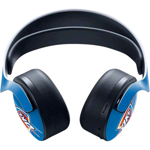 NBA Oklahoma City Thunder Large Logo PULSE 3D Wireless Headset for PS5 Skin