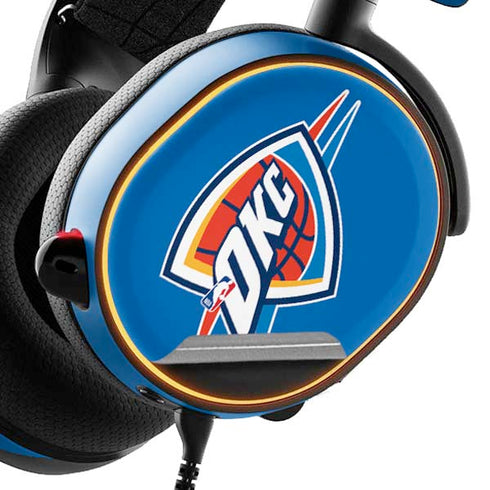 NBA Oklahoma City Thunder Large Logo SteelSeries Arctis 5 Skin