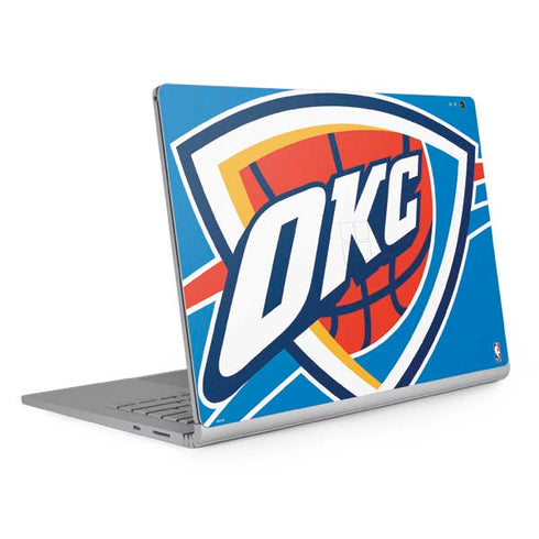 NBA Oklahoma City Thunder Large Logo Surface Book 2 13.5in Skin