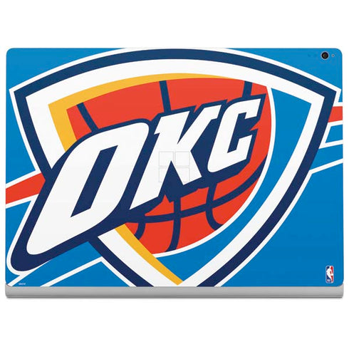 NBA Oklahoma City Thunder Large Logo Surface Book 2 15in Skin