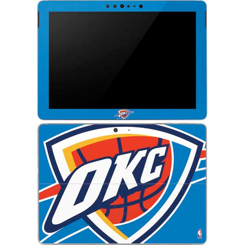NBA Oklahoma City Thunder Large Logo Surface Go Skin