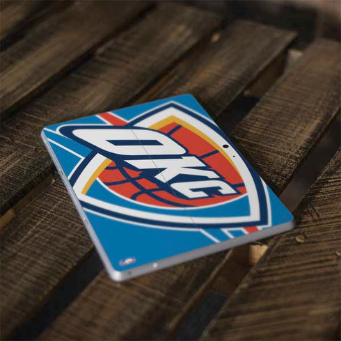 NBA Oklahoma City Thunder Large Logo Surface Go Skin