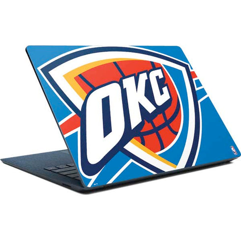 NBA Oklahoma City Thunder Large Logo Surface Laptop Skin
