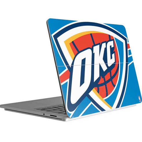 NBA Oklahoma City Thunder Large Logo Surface Laptop Studio Skin