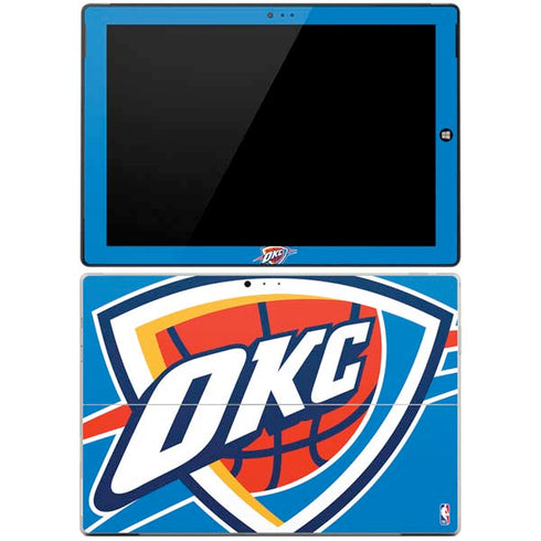 NBA Oklahoma City Thunder Large Logo Surface Pro 3 Skin