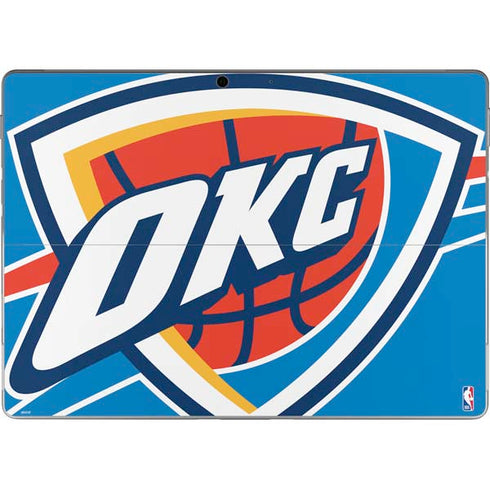 NBA Oklahoma City Thunder Large Logo Surface Pro 9 Skin