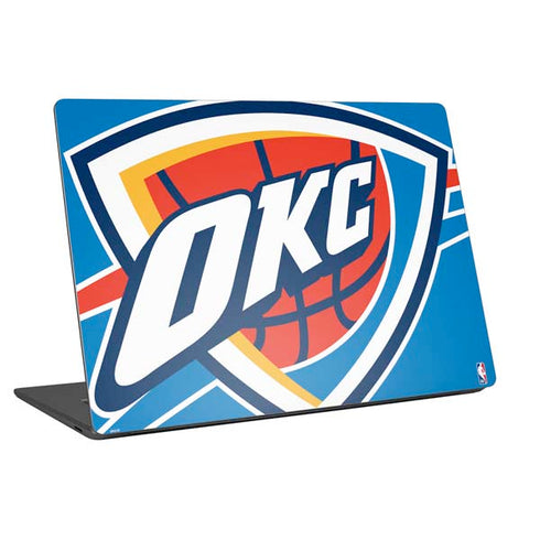 NBA Oklahoma City Thunder Large Logo Universal Laptop 14in (11.4 x 8.2in) Skin