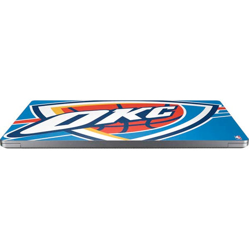 NBA Oklahoma City Thunder Large Logo Universal Laptop 15in (12.2 x 8.8in) Skin