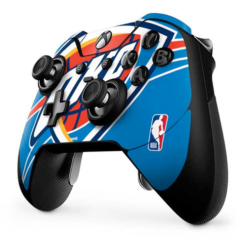 NBA Oklahoma City Thunder Large Logo Xbox One Elite Controller Skin