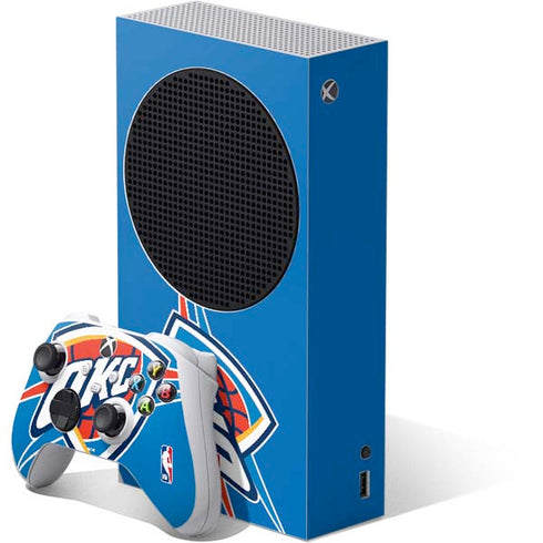 NBA Oklahoma City Thunder Large Logo Xbox Series S Bundle Skin