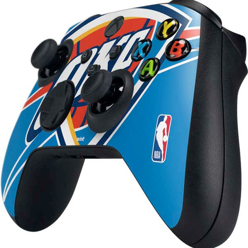 NBA Oklahoma City Thunder Large Logo Xbox Series X Controller Skin