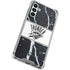 NBA Oklahoma City Thunder Marble Galaxy A13 5G Clear Case