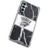 NBA Oklahoma City Thunder Marble Galaxy A14 5G Clear Case