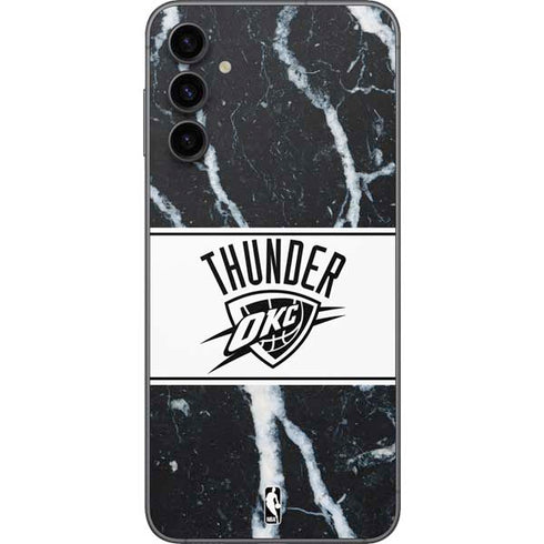 NBA Oklahoma City Thunder Marble Galaxy A14 5G Skin
