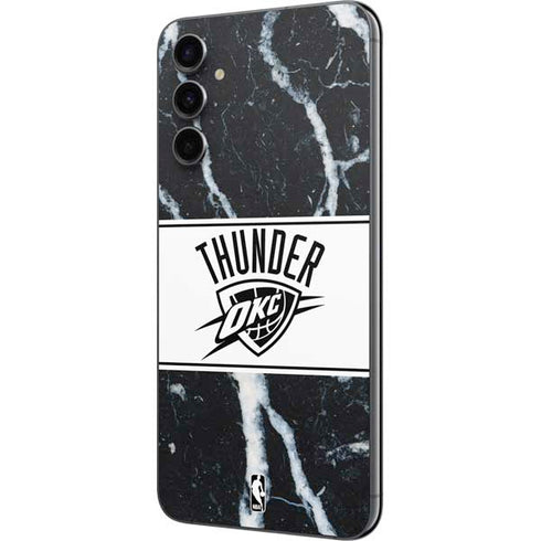 NBA Oklahoma City Thunder Marble Galaxy A14 5G Skin