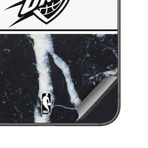 NBA Oklahoma City Thunder Marble Galaxy A14 5G Skin