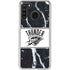 NBA Oklahoma City Thunder Marble Galaxy A21 Clear Case