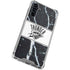 NBA Oklahoma City Thunder Marble Galaxy A54 5G Clear Case