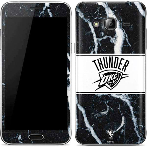 NBA Oklahoma City Thunder Marble Galaxy J3 Skin