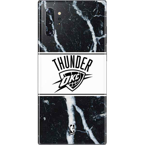 NBA Oklahoma City Thunder Marble Galaxy Note 10 Plus Skin