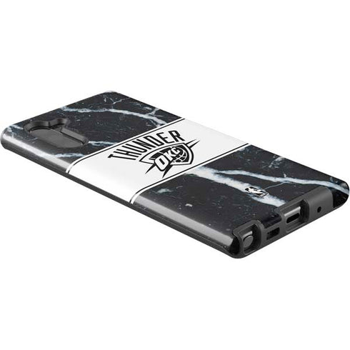 NBA Oklahoma City Thunder Marble Galaxy Note 10 Pro Case