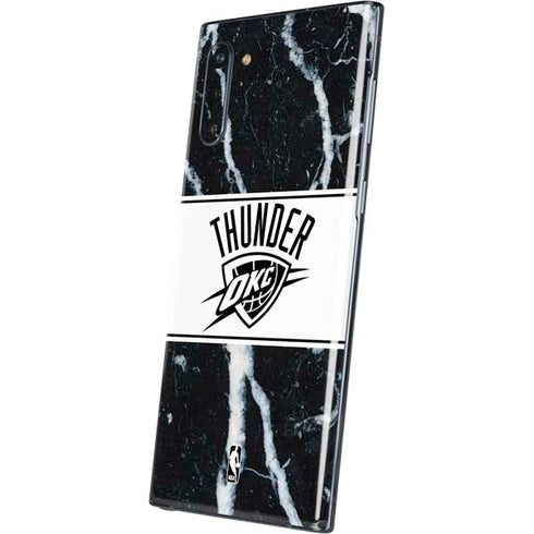 NBA Oklahoma City Thunder Marble Galaxy Note 10 Skin