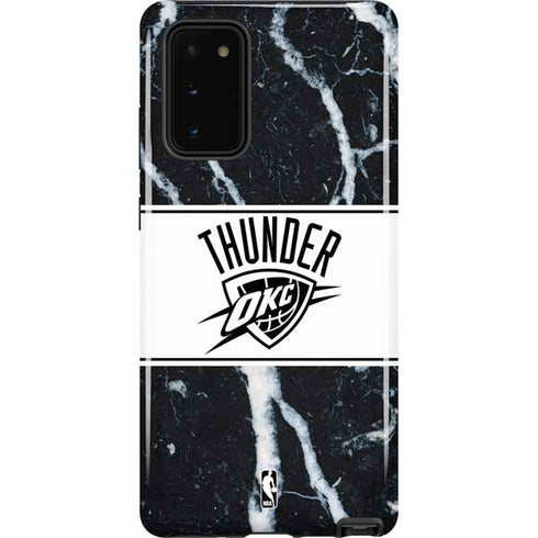 NBA Oklahoma City Thunder Marble Galaxy Note20 5G Pro Case