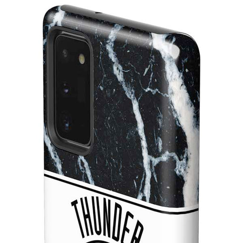 NBA Oklahoma City Thunder Marble Galaxy Note20 5G Pro Case