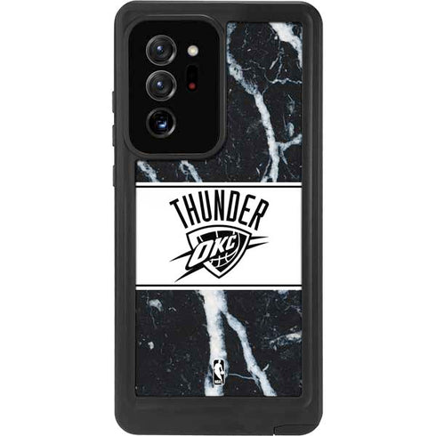 NBA Oklahoma City Thunder Marble Galaxy Note20 Ultra 5G Waterproof Case