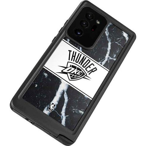 NBA Oklahoma City Thunder Marble Galaxy Note20 Ultra 5G Waterproof Case