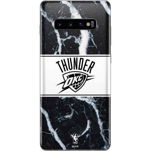 NBA Oklahoma City Thunder Marble Galaxy S10 Plus Skin