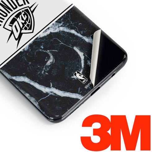 NBA Oklahoma City Thunder Marble Galaxy S10 Skin