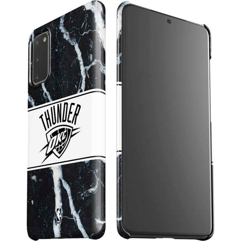 NBA Oklahoma City Thunder Marble Galaxy S20 Lite Case
