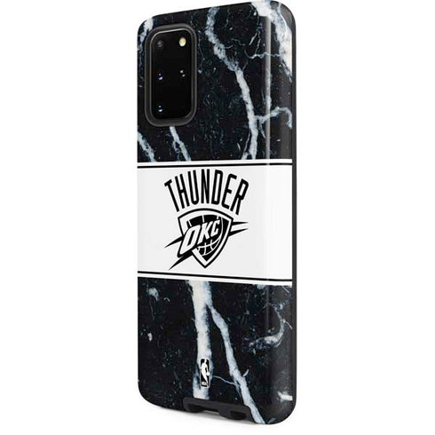 NBA Oklahoma City Thunder Marble Galaxy S20 Plus Pro Case