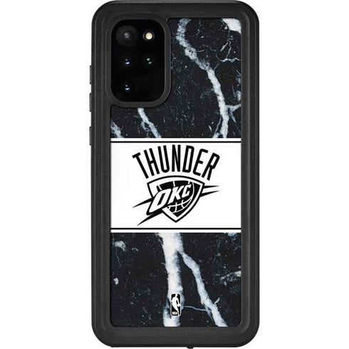 NBA Oklahoma City Thunder Marble Galaxy S20 Plus Waterproof Case