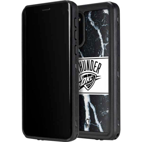 NBA Oklahoma City Thunder Marble Galaxy S20 Plus Waterproof Case