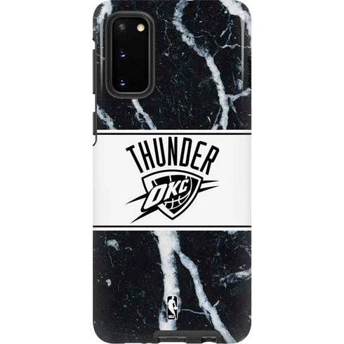 NBA Oklahoma City Thunder Marble Galaxy S20 Pro Case