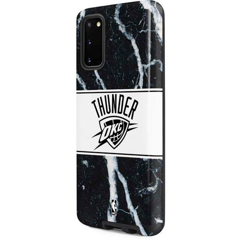 NBA Oklahoma City Thunder Marble Galaxy S20 Pro Case