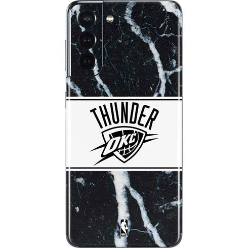 NBA Oklahoma City Thunder Marble Galaxy S21 5G Skin