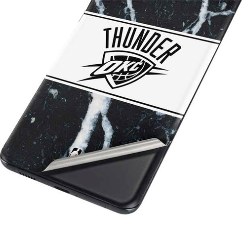 NBA Oklahoma City Thunder Marble Galaxy S21 Plus 5G Skin