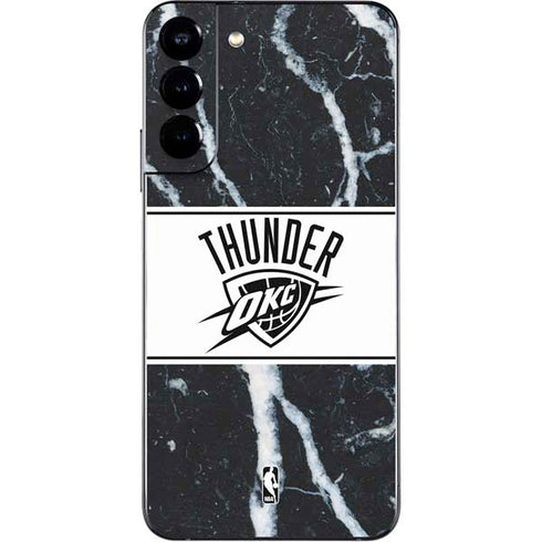 NBA Oklahoma City Thunder Marble Galaxy S22 Plus Skin