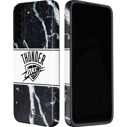 NBA Oklahoma City Thunder Marble Galaxy S22 Pro Case