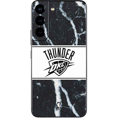 NBA Oklahoma City Thunder Marble Galaxy S22 Skin