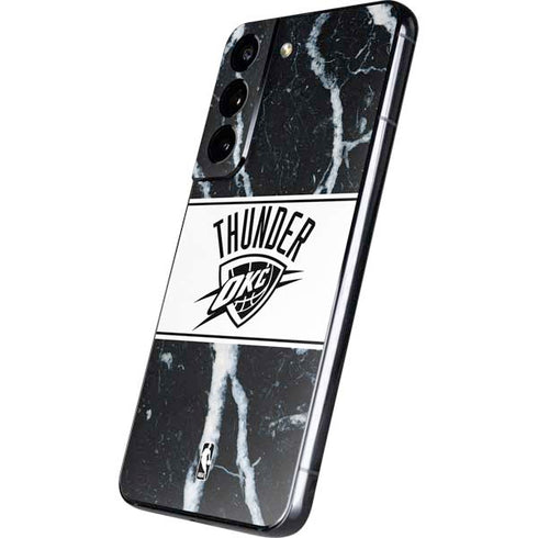 NBA Oklahoma City Thunder Marble Galaxy S22 Skin