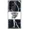 NBA Oklahoma City Thunder Marble Galaxy S22 Ultra Clear Case