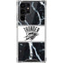 NBA Oklahoma City Thunder Marble Galaxy S22 Ultra Clear Case