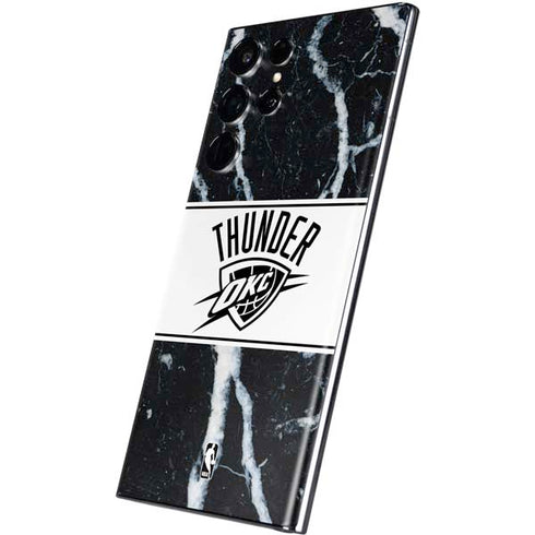 NBA Oklahoma City Thunder Marble Galaxy S22 Ultra Skin