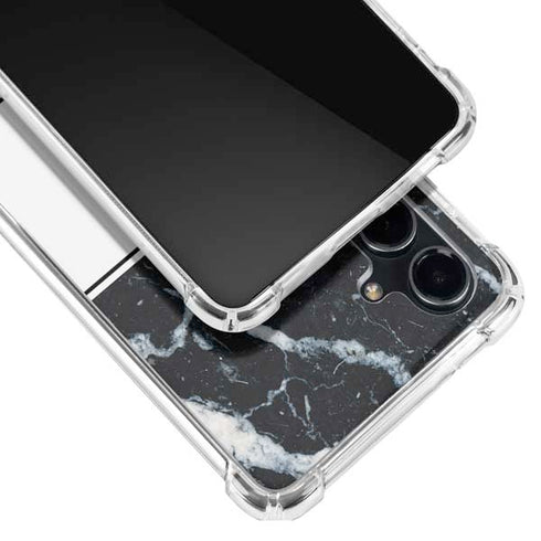 NBA Oklahoma City Thunder Marble Galaxy S23 FE Clear Case